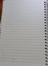 誉品(YUPIN)双线圈本 加厚笔记本本子文具 简约大学生用记事本网格横线日记本作业本 【2本/共240页】B5横线侧翻款 实拍图
