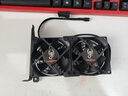 宝璋 显卡伴侣风扇 显卡辅助散热风扇 8CM 9CM显卡通用散热器风扇  静音 机箱PCI位显卡风扇 8CM【双风扇】 实拍图