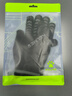 KELME/卡尔美秋冬运动保暖手套健身跑步防寒针织毛线 可触屏手套 黑灰 L（21cm*11cm） 实拍图