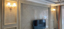 安灯堡客厅吊灯现代简约欧式卧室2024款餐厅书房两用水晶灯饰具套餐702 单头壁灯+三色变光LED灯 实拍图