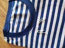 迷彩故事夏季海魂衫短袖体能服训练服夏季蓝白条纹T恤男海魂衫体能服套装 海魂衫【单上衣】 180-185/104-108 实拍图