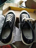 森馬（Senma）潮流个性韩版百搭休闲系带舒适帆布鞋男312111410 黑色 41码 实拍图