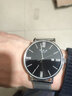 MBK手表男机械表原装进口机芯欧美瑞士风格时尚潮流全自动男表商务超薄夜光防水男士腕表 本色黑面钢带 罗马刻度【进口机芯】 实拍图