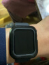 PZOZ适用苹果ultra2/1手表保护套apple iwatch保护壳s9/8/7/se金属防摔防刮 黑色【硅胶内胆-合金外边框】 iwatch4/5/6/SE 40mm 实拍图