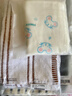 亚光纯棉毛巾A类柔软吸水童巾面巾鼠小弟2条装蓝/橘25*50cm/55g/条 实拍图