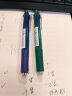 斑马牌 (ZEBRA)四色圆珠笔带自动铅笔（四色圆珠笔+铅笔） 0.7mm子弹头按动多功能多色笔 B4SA1 蓝色杆 实拍图