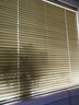 HENGSHANG免打孔百叶窗帘遮光办公室卫生间厨房铝合金防水升降遮阳百叶帘 【拉珠款免打孔】亮光米麦 实拍图