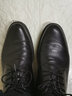 奥康男鞋商务正装皮鞋男牛皮透气休闲男士低帮单鞋隐形内增高结婚皮鞋 黑色-平跟款 43 实拍图
