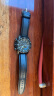 皇上请进  适用华为手表表带watch4pro/watch3/GT3/gt2真皮表带荣耀magic智能手表腕带男女款时尚商务 爵士黑丨【22mm口径通用】头层牛皮·假一罚十 实拍图