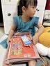 小学生学科科目分类透明文件袋拉链式作业袋语文数学书袋初中生语数英试卷袋课本a4网纱资料袋大容量收纳 透明网纱【双层-粉色】加宽6cm/含11张卡片 实拍图