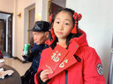 雪中飞（SNOWFLYING）儿童羽绒服【加厚】男童中大童工装风女童中长款冬季保暖外套 红色 140 实拍图