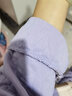 婧麒空气棉月子服秋冬季孕妇睡衣套装产后喂奶哺乳产妇家居服 紫色空气层-Jyz81935 XXL（适合135_155斤） 实拍图
