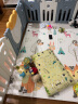 乐缔 婴儿爬行垫 XPE宝宝爬爬垫儿童加厚可折叠双面地垫200*180*2CM 实拍图