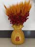 电视柜酒柜玄关麦穗摆件仿真花装饰品摆件客厅干花花束招财装饰 柿柿如意红红火火 实拍图