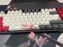 阿米洛（Varmilo） 中国娘花旦系列 静电容V2机械键盘 办公键盘  键盘机械 花旦娘MA87键有线白灯 静电容V2雏菊黄轴 实拍图