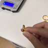 周生生黄金戒指 足金素圈活口戒情侣礼物 可作对戒09141R 计价7.75克 实拍图