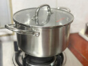 美厨（maxcook）汤锅 304不锈钢汤锅汤煲22cm 加厚复合底 电磁炉通用MCT8237 实拍图