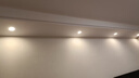 雷士（NVC） 筒灯LED高显色桶灯客厅吊顶天花灯过道嵌入式洞灯孔灯 Ra90大发光面-6W漆白三色-孔75mm 实拍图