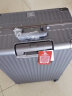 漫游2108行李箱拉杆箱大容量男女旅行箱包密码箱皮箱子28英寸香槟枪 实拍图