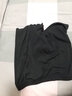 娴妃冰丝安全裤防走光夏季加遮挡三角区无痕三分保险裤外穿隔层打底裤 黑色 L码80-120斤 实拍图