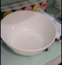 顺祥纯白碗碟餐具套装家用陶瓷简约易洁釉下彩饭碗汤面碗可微波大小碗 8英寸汤碗 单个 实拍图