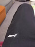 李宁（LI-NING）羽毛球服套装成人专业比赛运动服速干短袖圆领训练排汗团购印字 男子/白色上衣/黑色长裤 套装 XL 实拍图
