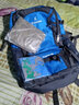 阔动户外双肩背包男登山包大容量多功能70L背包女休闲旅行包徒步野营 1041小款蓝色40L 实拍图