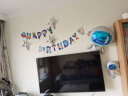 仕彩 生日气球装饰定制电视背景墙儿童女宝宝周岁宴场景布置 太空套装 实拍图