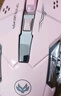 慕如 T1牧马人鼠标蓝牙无线2.4G游戏有线USB口静低声音Type C充电办公大手型台式机笔记本粉 蓝牙+2.4G无线双模 粉色【低音版】 实拍图
