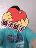 真维斯短袖t恤男春夏季青少年宽松学生休闲情侣半袖纯棉体恤衫潮流上衣 黑色(炫酷虎胸标_大炫酷虎右下) 4XL (体重205-230斤左右) 实拍图