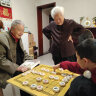 紫湖 中国象棋60号桦木象棋子老年人街头大号象棋套装 户外便携免安装折叠家用象棋实木桌子 实拍图