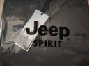 吉普JEEP【纯棉3件装】短袖T恤男20222夏季新款男士体恤衫纯色半袖圆领中青年宽松休闲百搭上衣男  黑色+雾霾蓝+铁灰 XL（建议120-130斤） 实拍图
