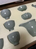 宅轻松 哥窑青瓷功夫茶具套装家用办公泡茶壶整套茶具礼盒套装送礼11头 实拍图
