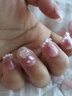 美甲贴片穿戴甲指甲贴中长款新娘显白可拆卸学生短款重复使用成品 浪漫星辰 24片 【短款】 实拍图