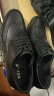 百丽通勤商务皮鞋男士正装鞋春夏季牛皮布洛克婚鞋大码鞋89183AM9 黑色-经典款 42 实拍图