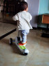 可优比（KUB）儿童滑板车三轮1-2-3-6岁滑滑车可坐闪光轮儿童车1到2岁宝宝车 新款【二合一 遛娃神器】森林绿 实拍图