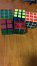 ZCUBE透明魔方3阶磨砂顺滑比赛初学者专用三阶异形魔方玩具 透明三阶+四阶+金字塔 实拍图