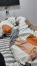 洁丽雅（Grace）亲肤四件套1.5/1.8米床上用品被单学生宿舍床单枕套被套200*230cm 实拍图