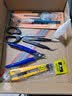 建筑沙盘模型材料diy手工工具剪刀美工刀镊子切割垫板工具套装 沙盘模型工具套装1号 实拍图