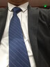 雅西欧商务正装拉链领带男8cm男士结婚免打结懒人易拉得tie领带面试工作 LLDK002 实拍图