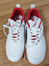 回力运动鞋牛筋底防滑训练鞋男女情侣鞋透气舒适学生比赛乒乓球鞋 WT-101A白红 41 (255mm) 尺码标准 实拍图