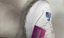 斯凯奇（Skechers）新年礼物女鞋春季蕾丝熊猫鞋厚底增高百搭休闲运动经典复古老爹鞋 白色/WHT 39.5 尺码偏大，建议选小半码 实拍图