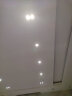 正泰（CHNT）LED筒灯客厅嵌入式天花灯铝材银边白10只装4W暖白光开孔7.5-8.5cm 晒单实拍图