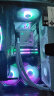 九州风神（DEEPCOOL）冰魔方360CPU一体式水冷散热器白（无限镜像冷头/三相六极马达/PWM调速/磁吸定位安装） 实拍图