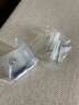伍斯堡（5SEBUY）黄铜玻璃夹子固定夹隔板层板夹镜子支架器卡扣钢化玻璃固定托卡子 【铜 亮银】小号 可夹8-10 实拍图