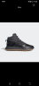 adidas FUSION STORM加绒保暖中帮运动鞋男子阿迪达斯官方 黑色/深灰色 39(240mm) 实拍图