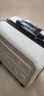 大嘴猴（Paul Frank）行李箱小型登机箱拉杆箱迷你旅行箱女拉链密码箱男万向轮学生皮箱 牛奶白 18英寸/航空登机箱,品牌+终身质 实拍图