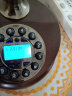 蒂雅菲（DIYAFEI） 欧式复古老式转盘电话机美式仿古家用座机时尚创意电话无线插卡蒂雅菲 背光免提-实木材质-布绳机 晒单实拍图