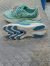 海尔斯跑步鞋竞速马拉松跑鞋733男女夏季新款透气减震运动鞋 733-流影水青 41 实拍图