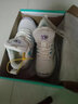 疾步球鞋男篮球鞋运动跑步鞋子男潮鞋缓震耐磨摩擦会响春季实战运动鞋 米色 37 实拍图